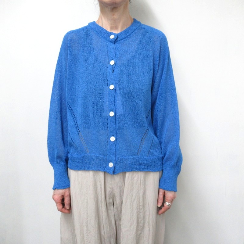 Audrey and John Wad  和紙混カーディガン /LBL203 【日本製】